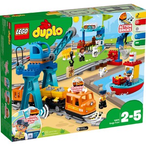 Конструктор Lego Duplo 10875 Town Грузовой поезд