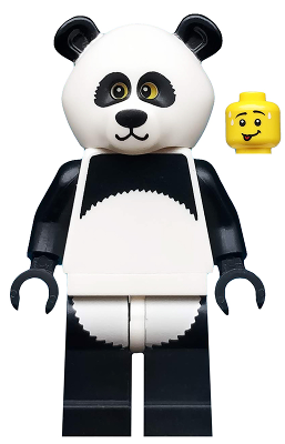 Lego minifigures panda guy hotsell