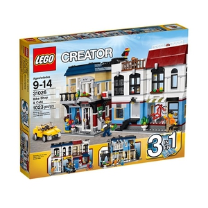 Конструктор LEGO Creator 31026 Веломагазин и кафе