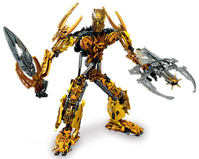 Конструктор LEGO Bionicle 8998 Тоа Мата Нуи USED ( без коробки , без инструкции )