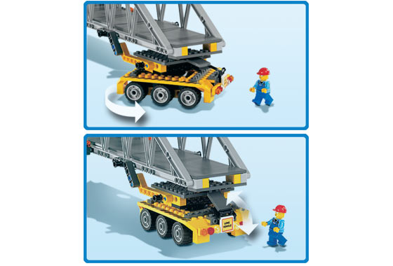 Конструктор LEGO City 7900 Большой грузовик и мост УЦЕНКА