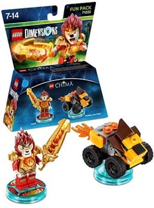 LEGO 71222 Dimensions Fun Pack: Chima Laval