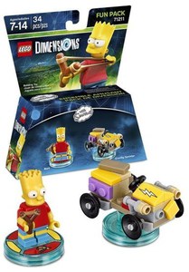 LEGO 71211 Dimensions Fun Pack: Bart Simpson