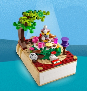 Конструктор LEGO Bricktober Fairy Tale Set 4/4 - Alice's Adventure in Wonderland