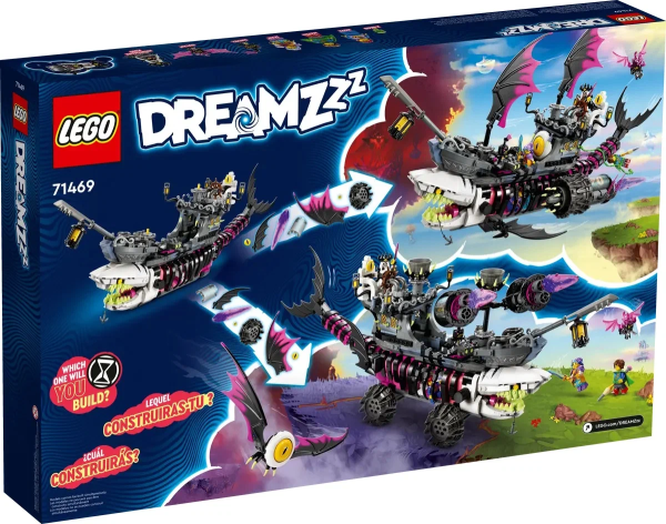 Конструктор LEGO Dreamzzz 71469 Nightmare Shark Ship