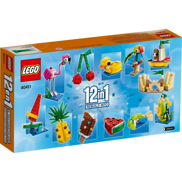 Конструктор LEGO 40411 Creative Fun 12 in 1 Креативный набор