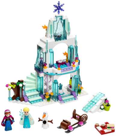 Конструктор LEGO Disney Princess 41062 Ледяной замок Эльзы USED