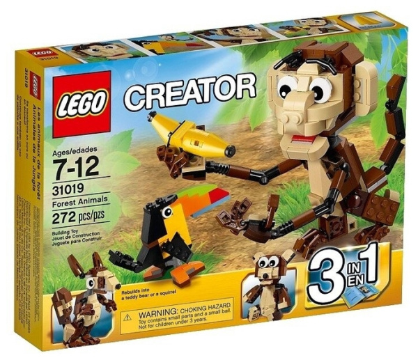 Конструктор LEGO Creator 31019 Забавные животные