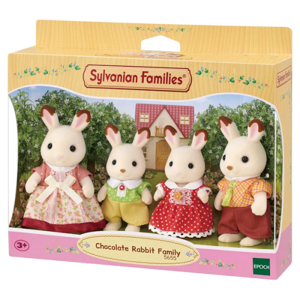 Набор Sylvanian Families Семейство шоколадных кроликов 5655