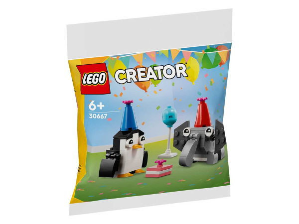 Конструктор LEGO Creator 30667 День рождения животных