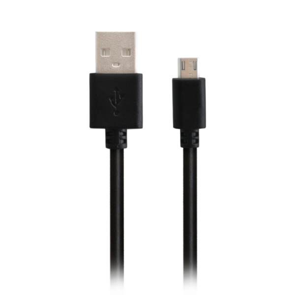 OXION кабель USB2.0 1m AM-microBM, двойной экран (OX-USBAMICROB1STDY)