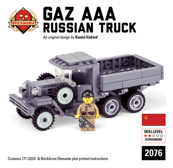 Конструктор Lego Brickmania Российский грузовик Газ ААА
