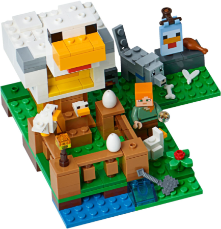 Конструктор LEGO Minecraft 21140 Курятник Used