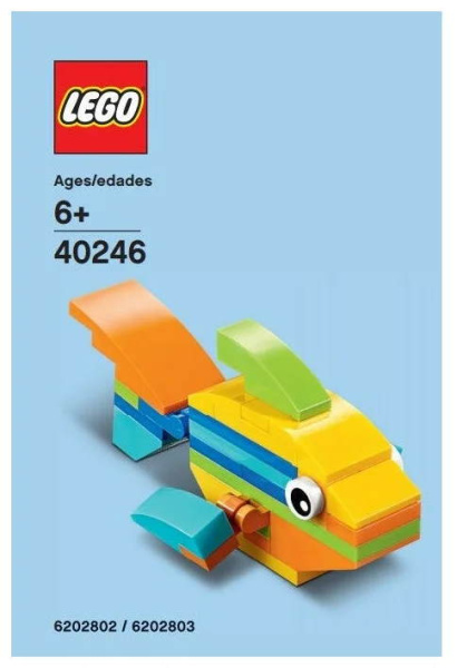Конструктор LEGO Promotional 40246 Радужная рыба