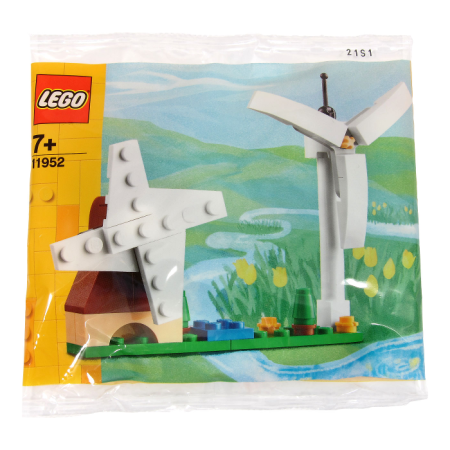 Конструктор LEGO Explorer 11952 Ветряная турбина и ветряная мельница