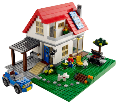 Конструктор LEGO Creator 5771 Домик на холме USED
